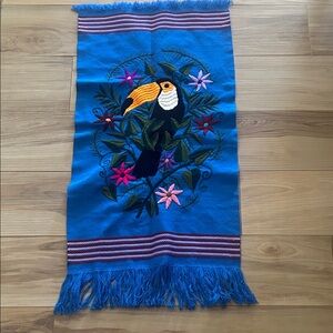 Hand Made Embroidered Tapestry from Chiapas, Mexico